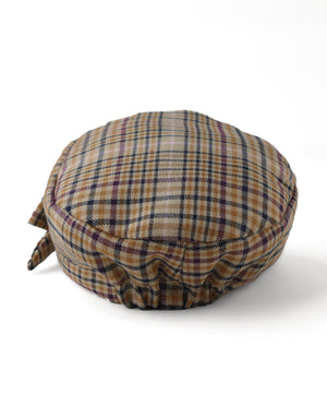 Checkered Hat close-up detail