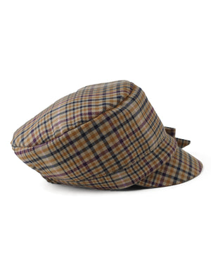 Checkered Hat style detail