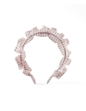 Piper Box Pleated Stripes Headband outfit styling