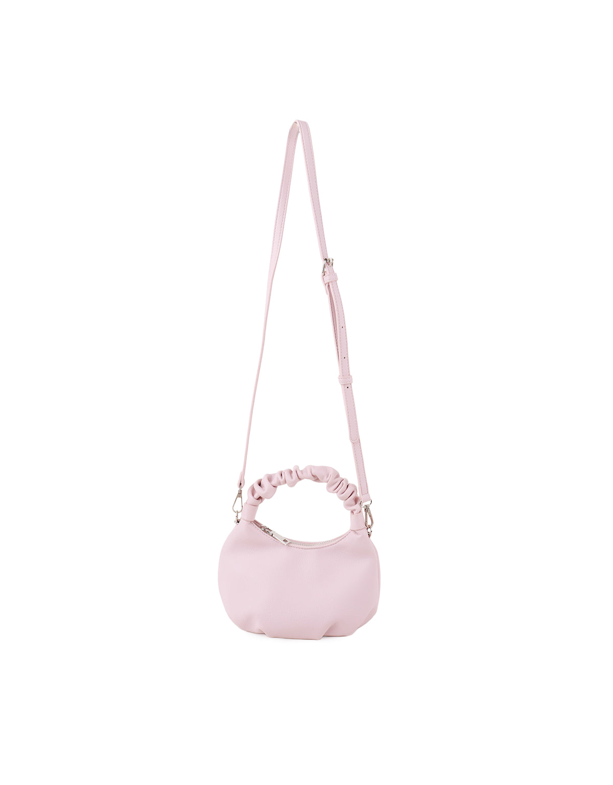 LYDIA RUCHED HANDLE MINI HANDBAG