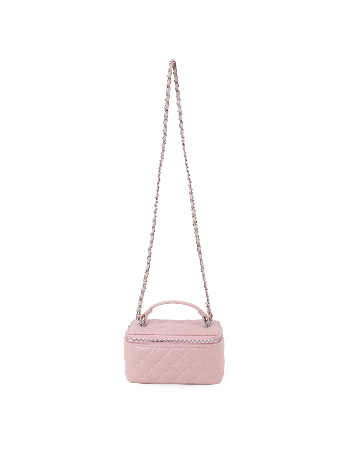 ZELMA QUILTED VANITY SHOULDER BAG