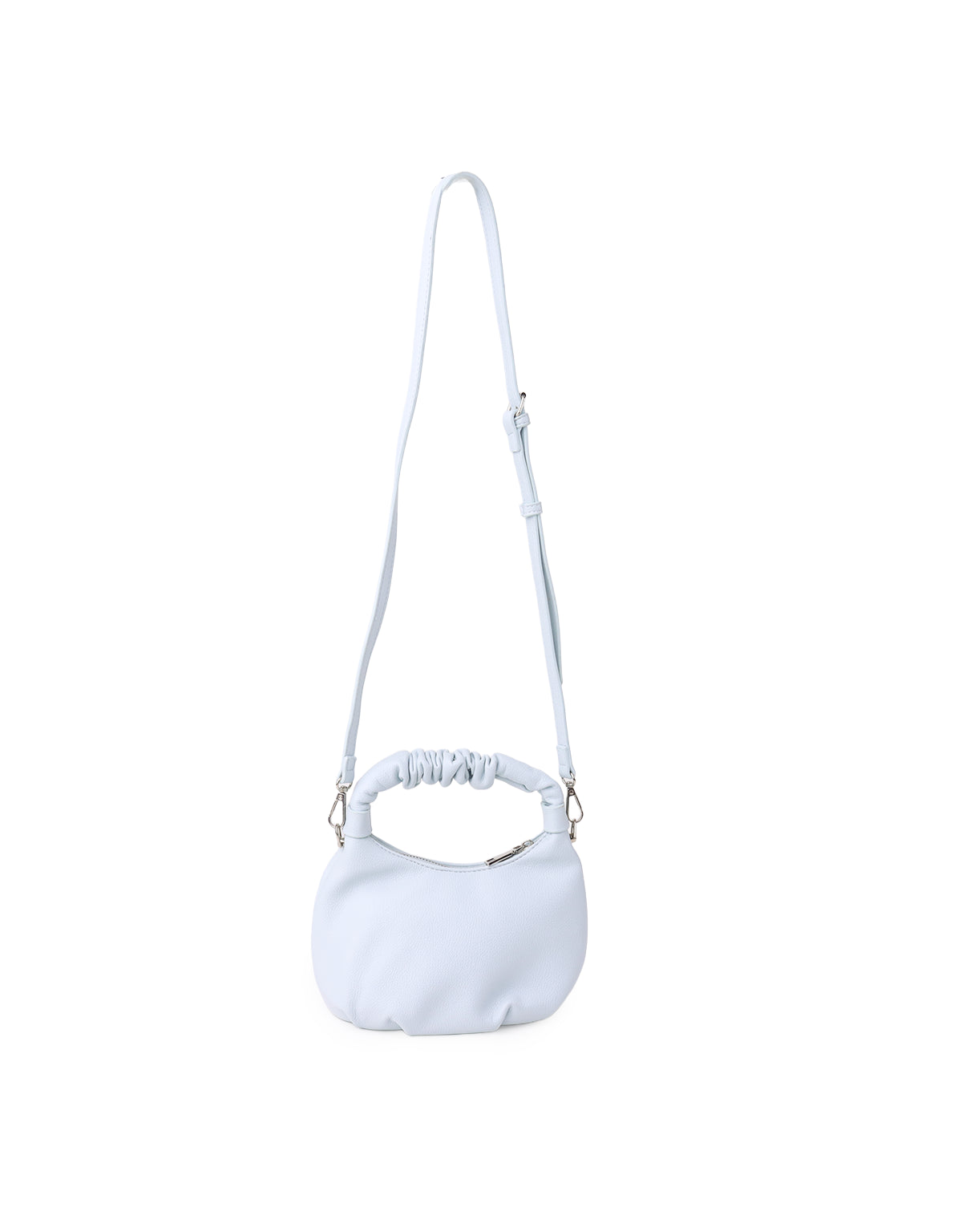 LYDIA RUCHED HANDLE MINI HANDBAG