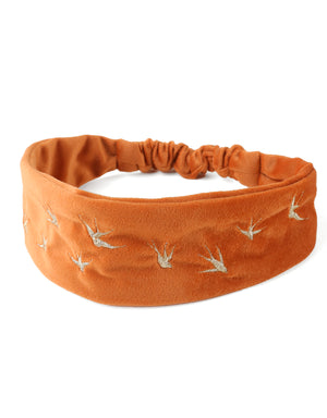 Turban With Embroideries front view