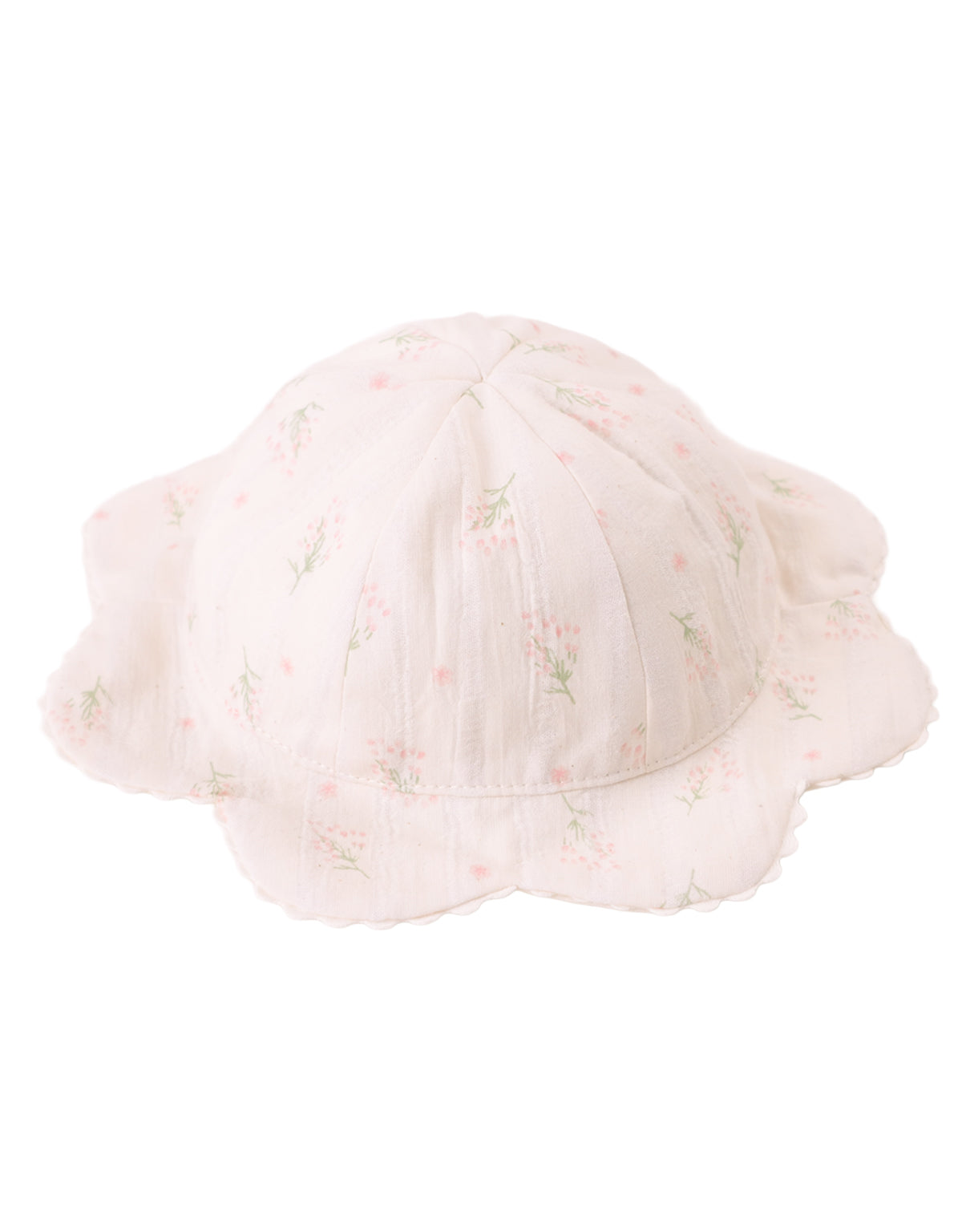 Baby Rochelle Hat with Scallop Brim product photo