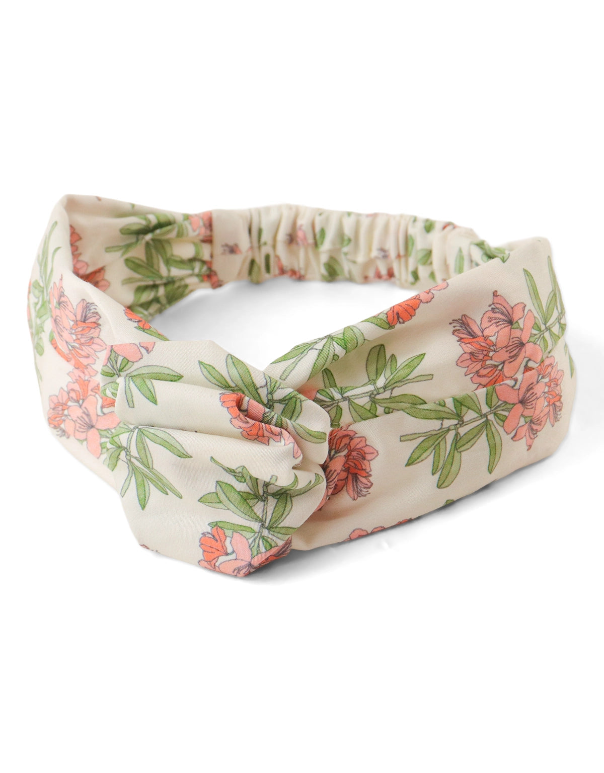 BABY BRIANNA PRINTED TURBAN WITH CENTER KNOT