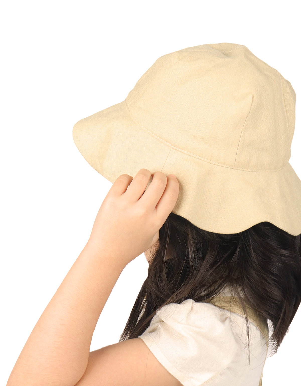 BABY GIRLS LINEN HAT