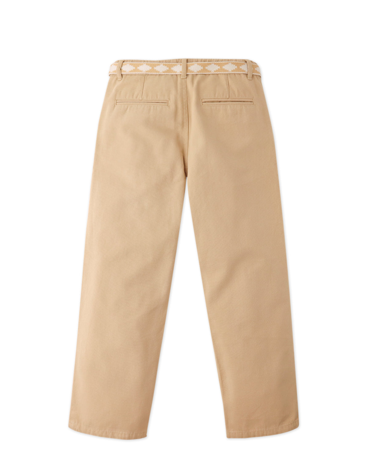 OSCAR STRAIGHT LEG PANTS WITH BELT