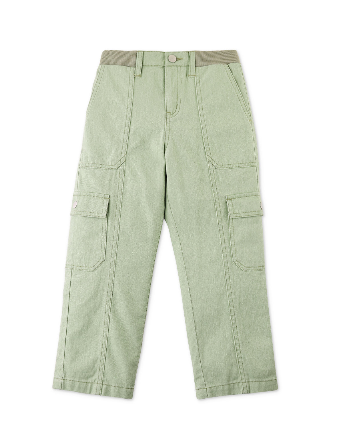 BOYS LOOSE STRAIGHT CARGO PANTS