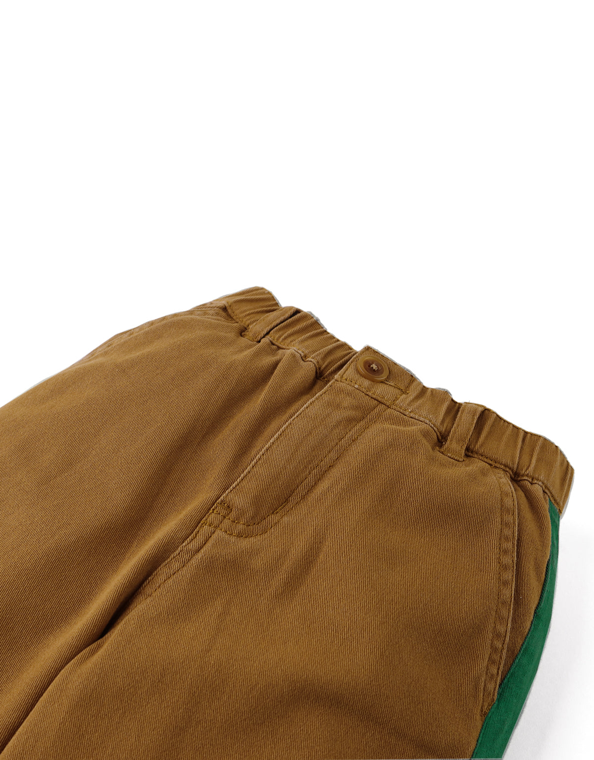 WALTER STRAIGHT LEG UTILITY PANTS IN BROWN WITH SIDE STRIPES