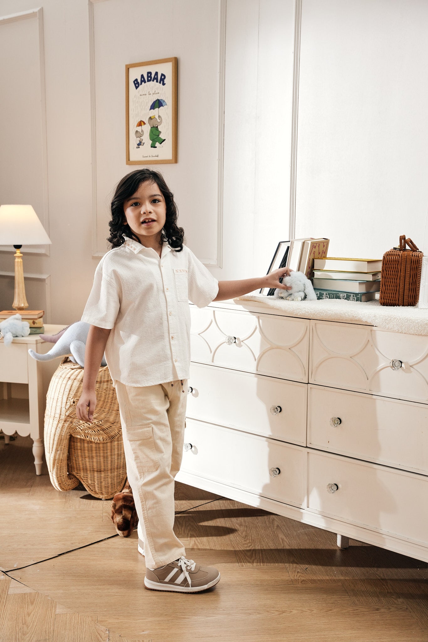 DOLPH PULL-ON DRAWSTRING CARGO PANTS