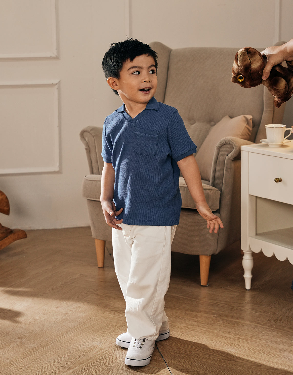 RAYMOND RELAXED-FIT DENIM PANTS