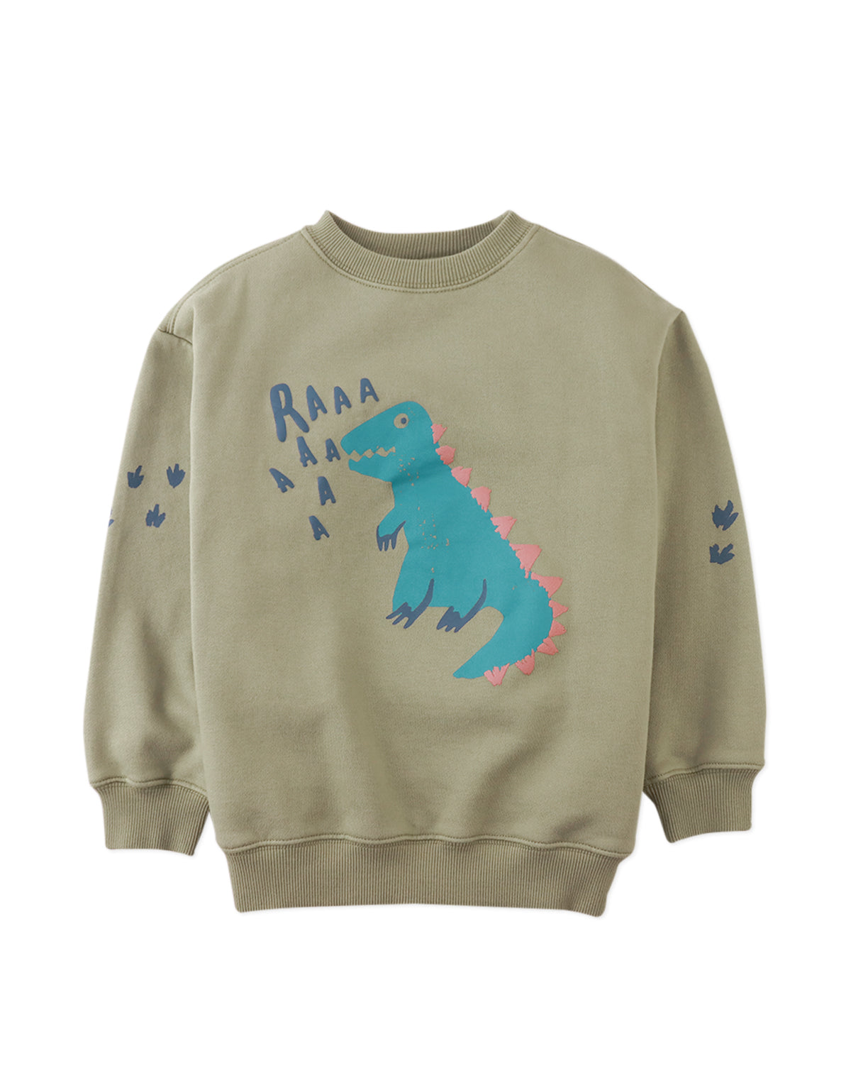 IGOR SWEATSHIRT WITH EMBOSSED DINOSAUR PRINT