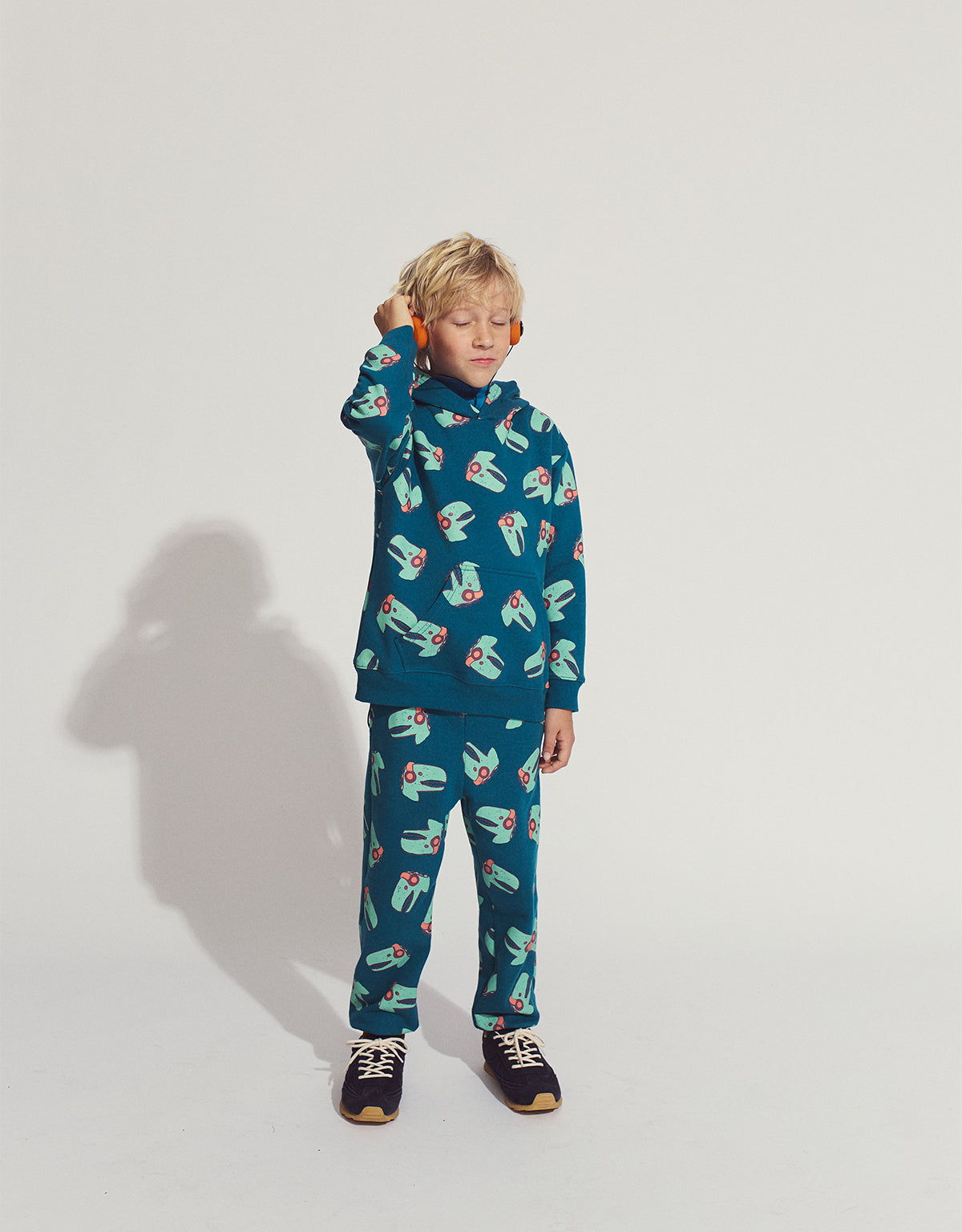 MAGNUS HOODED SWEATSHIRT JURASSIC JAM WITH POCKET