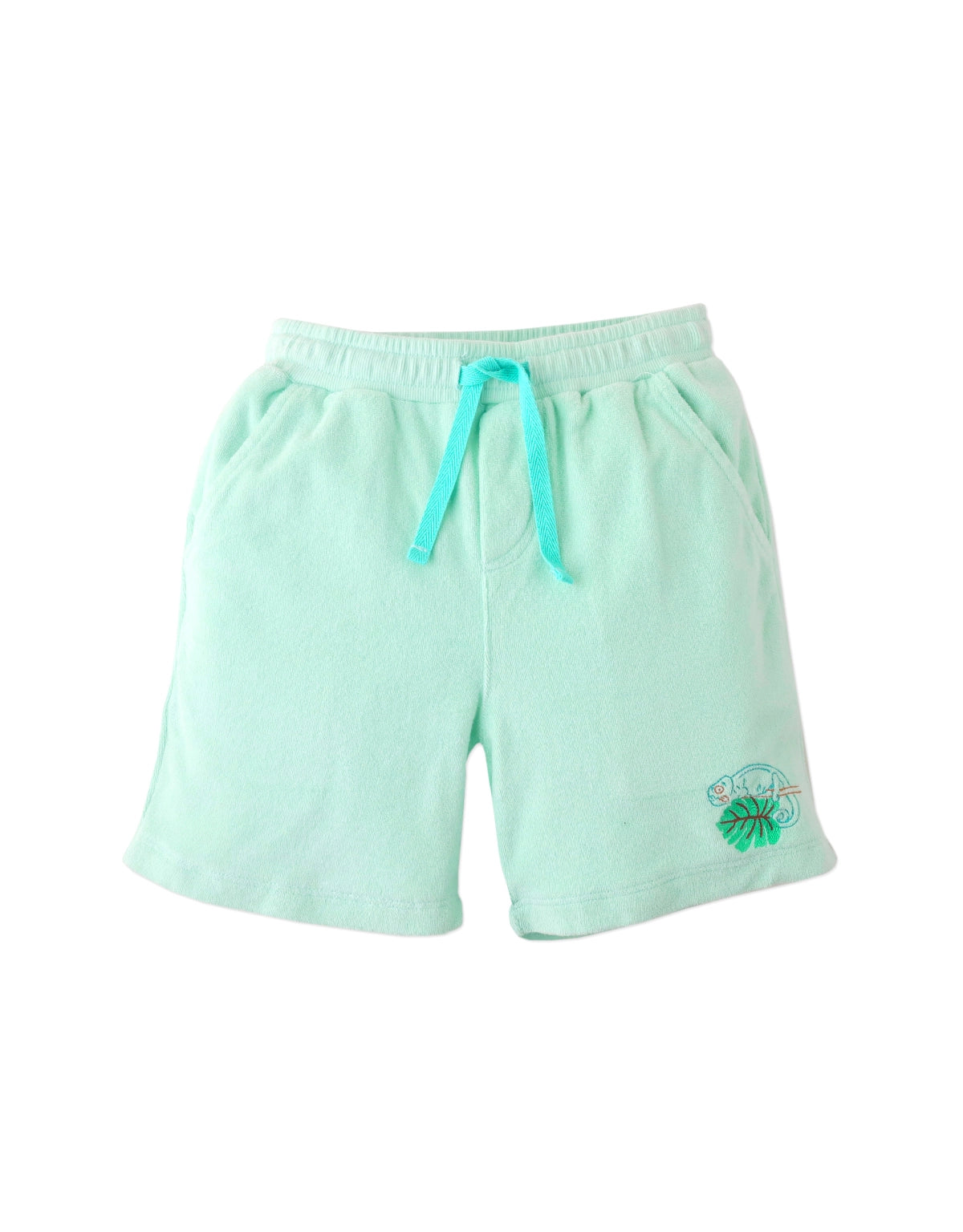 BOYS EMBROIDERED TERRY TOWEL SHORTS