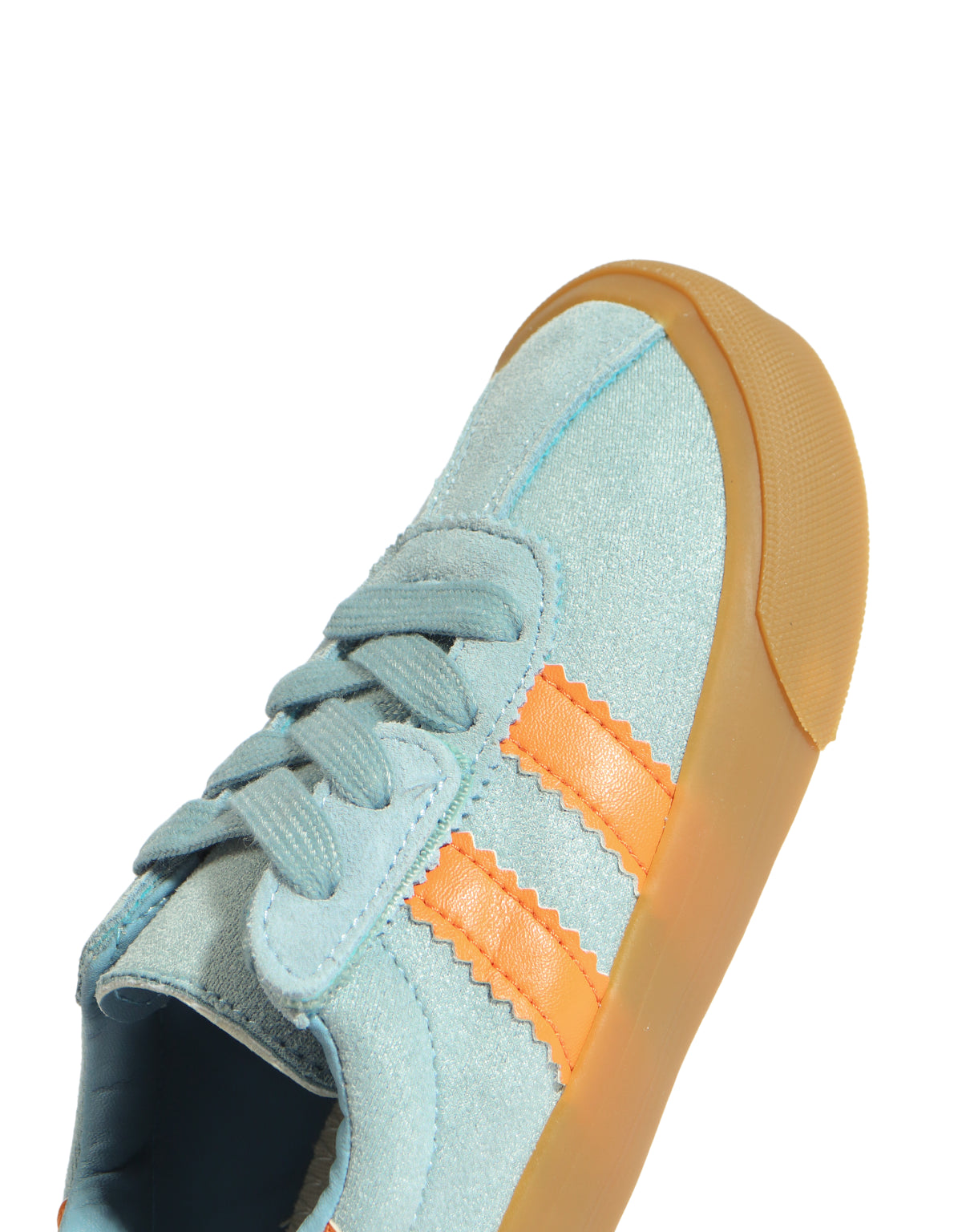 LACE-UP STRIPED LOW-CUT SNEAKERS