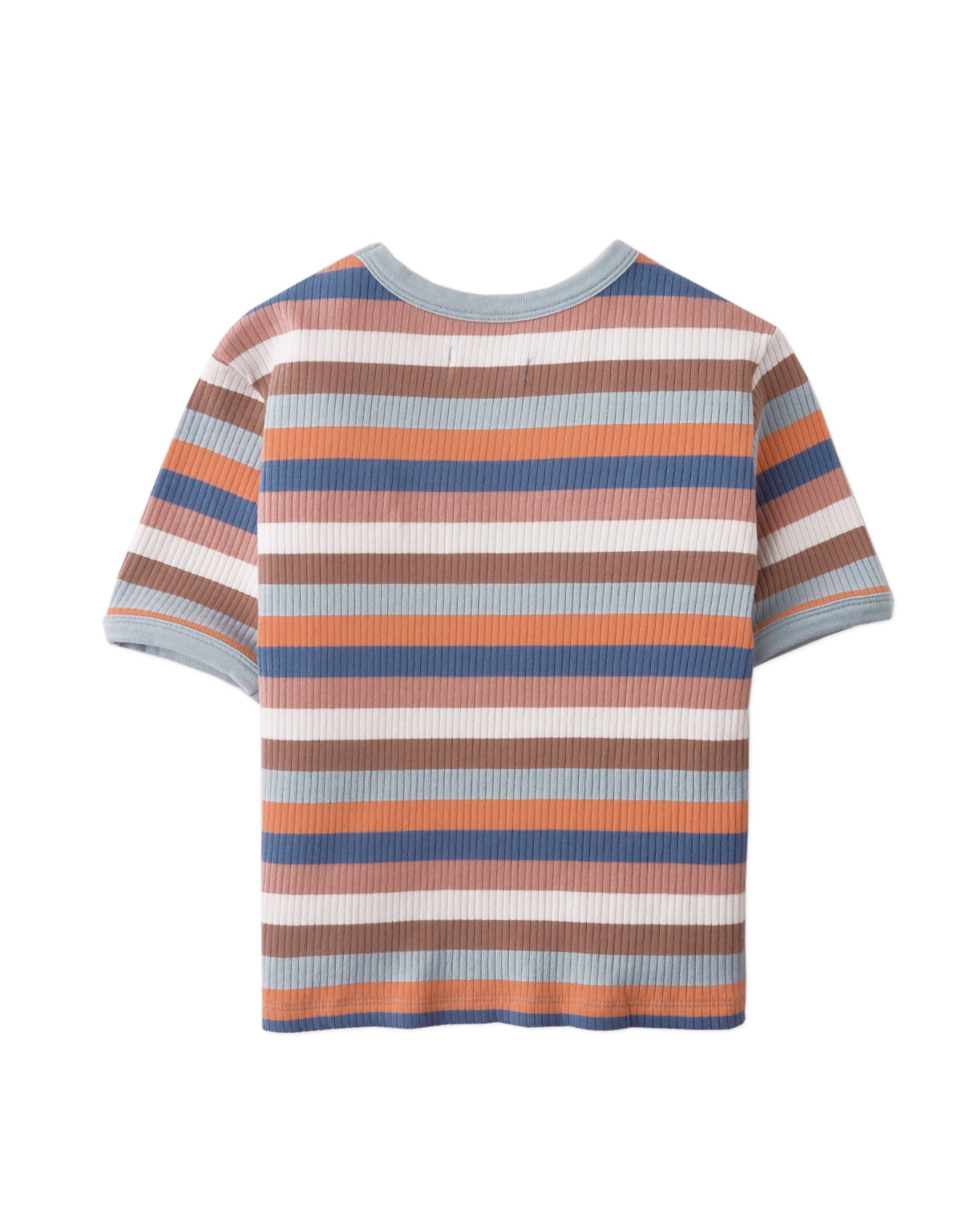 LEWIS RIB TEE WITH STRIPES