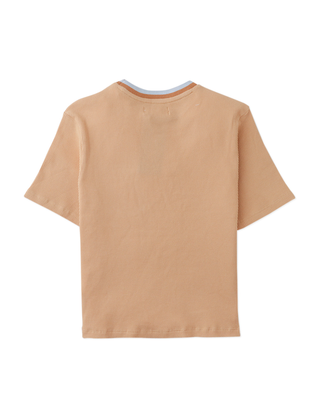 BROOKS WAFFLE TEE WITH DUOTONE NECKBAND