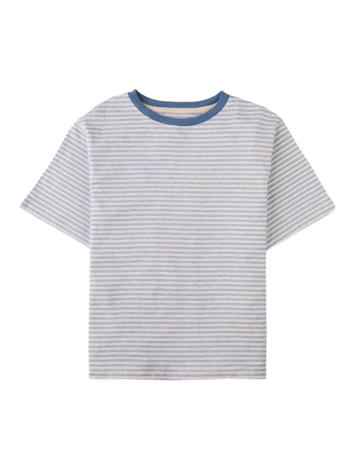 CORIN TEE WITH FINE STRIPES