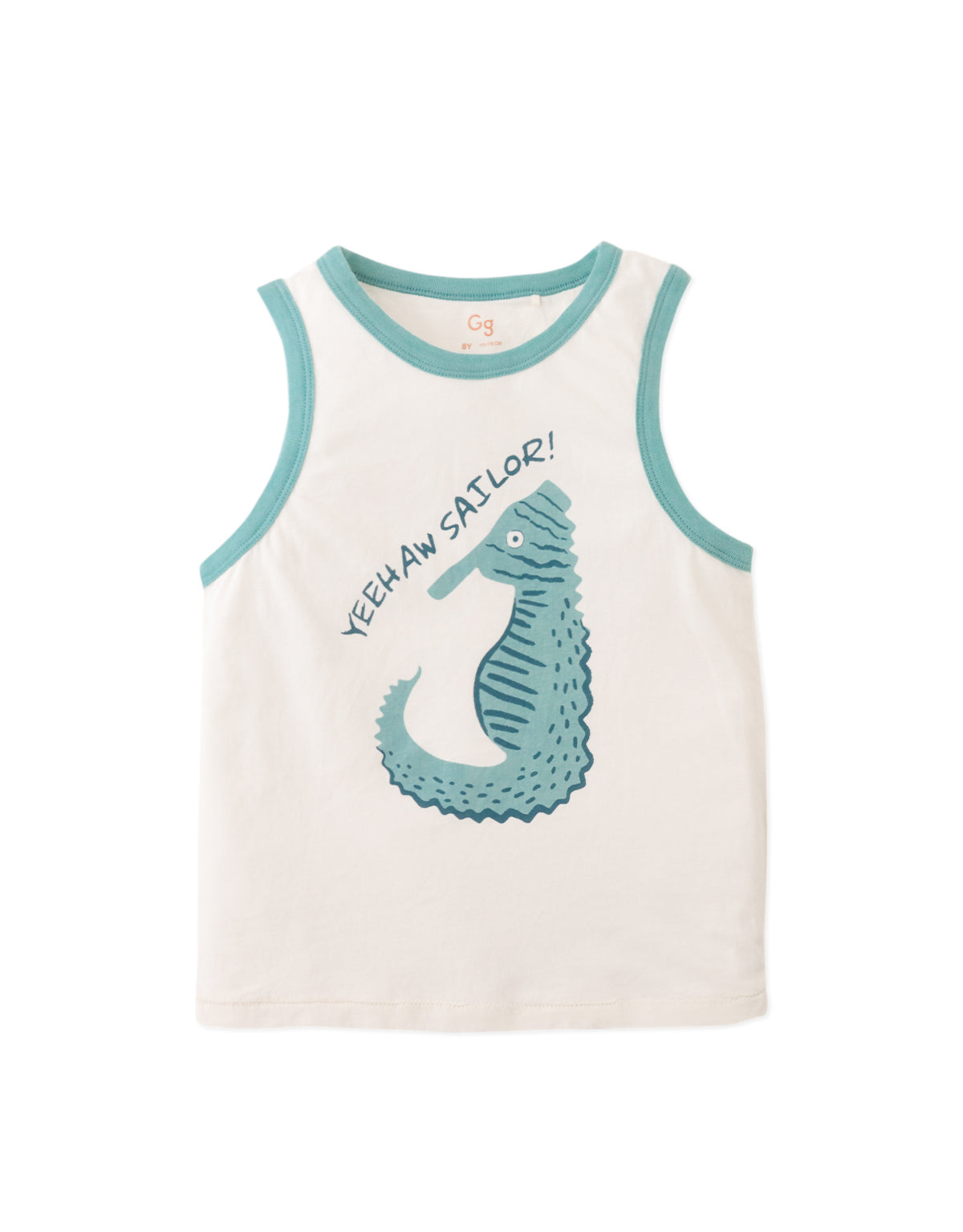RIDLEY RINGER TANK WITH SEAHORSE PRINT