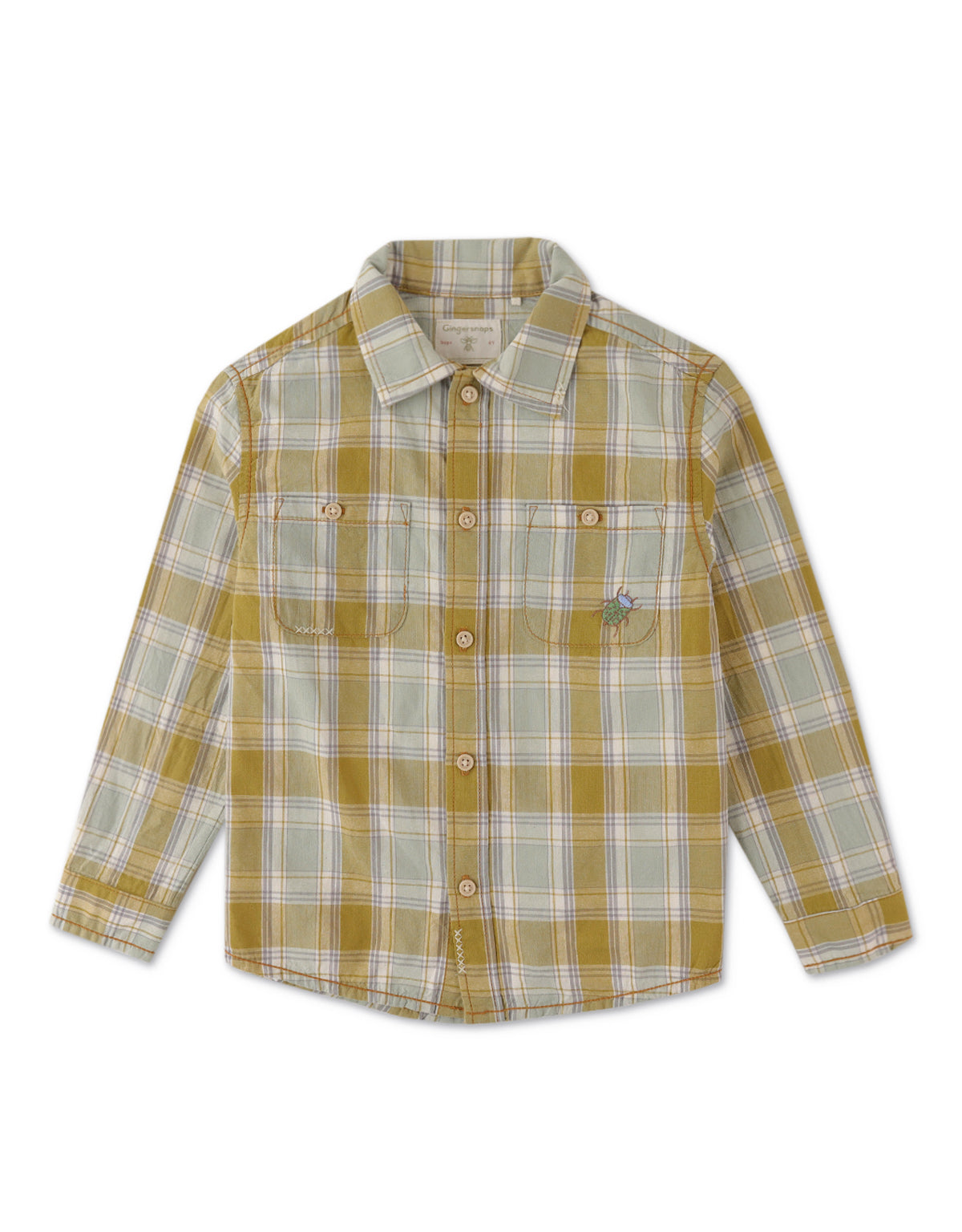 BOYS GARDENER’S PLAID SHIRT