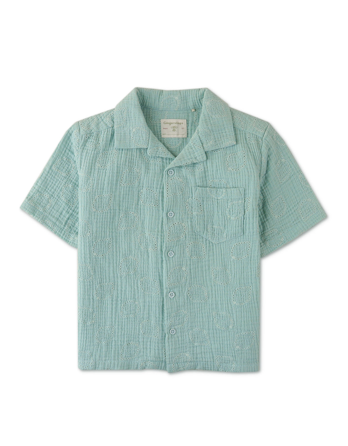 BOYS VINES EYELET SHIRT