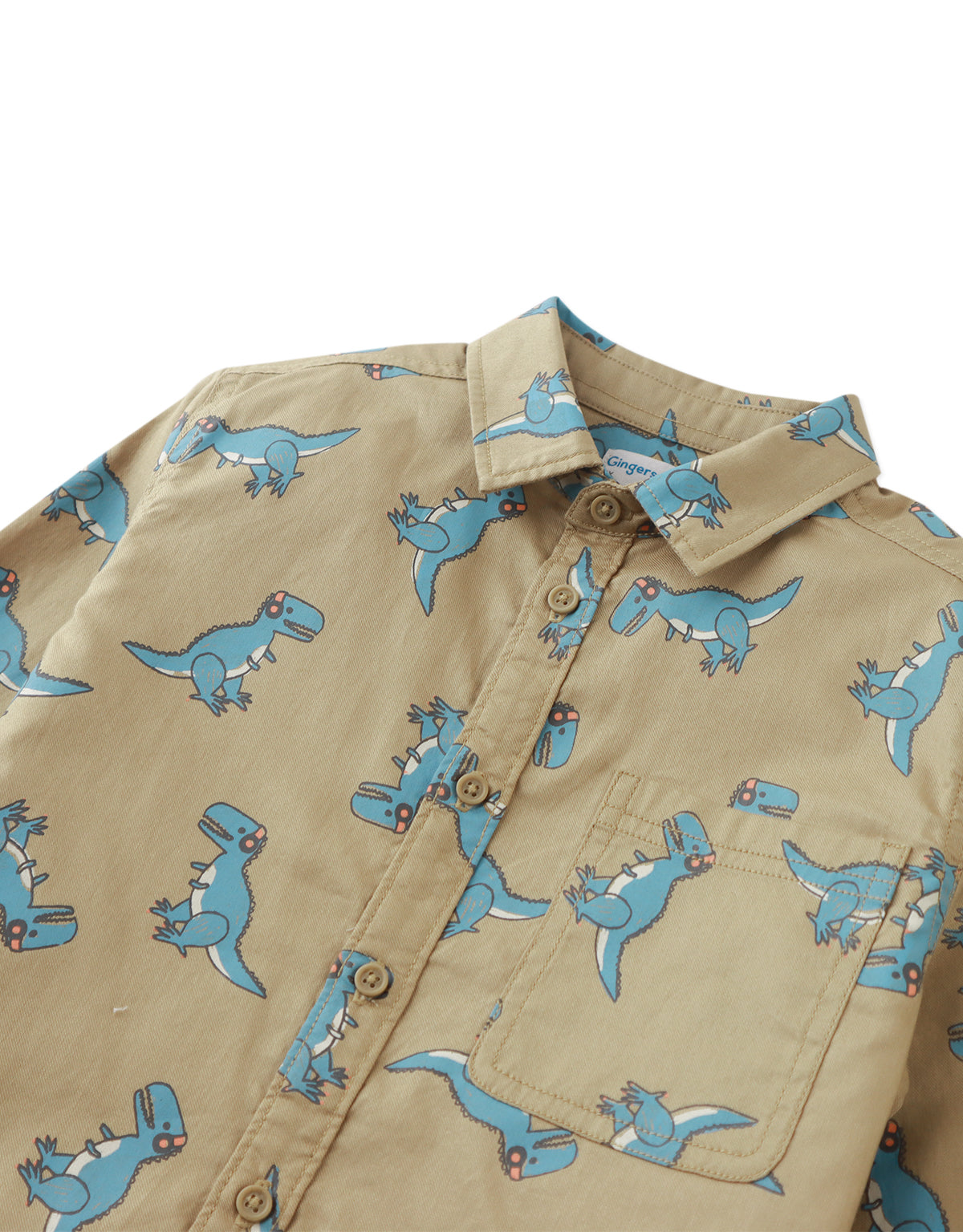 VLAD LONG SLEEVES SHIRT REX RAVE WITH POCKET