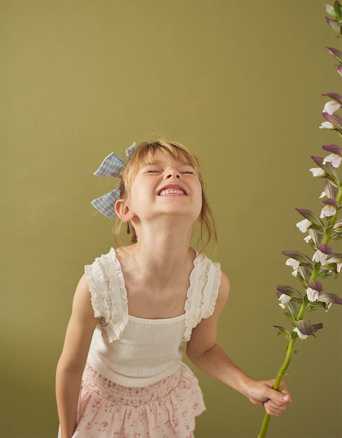 Sandra Pattern Top with Smocked Straps product photo
