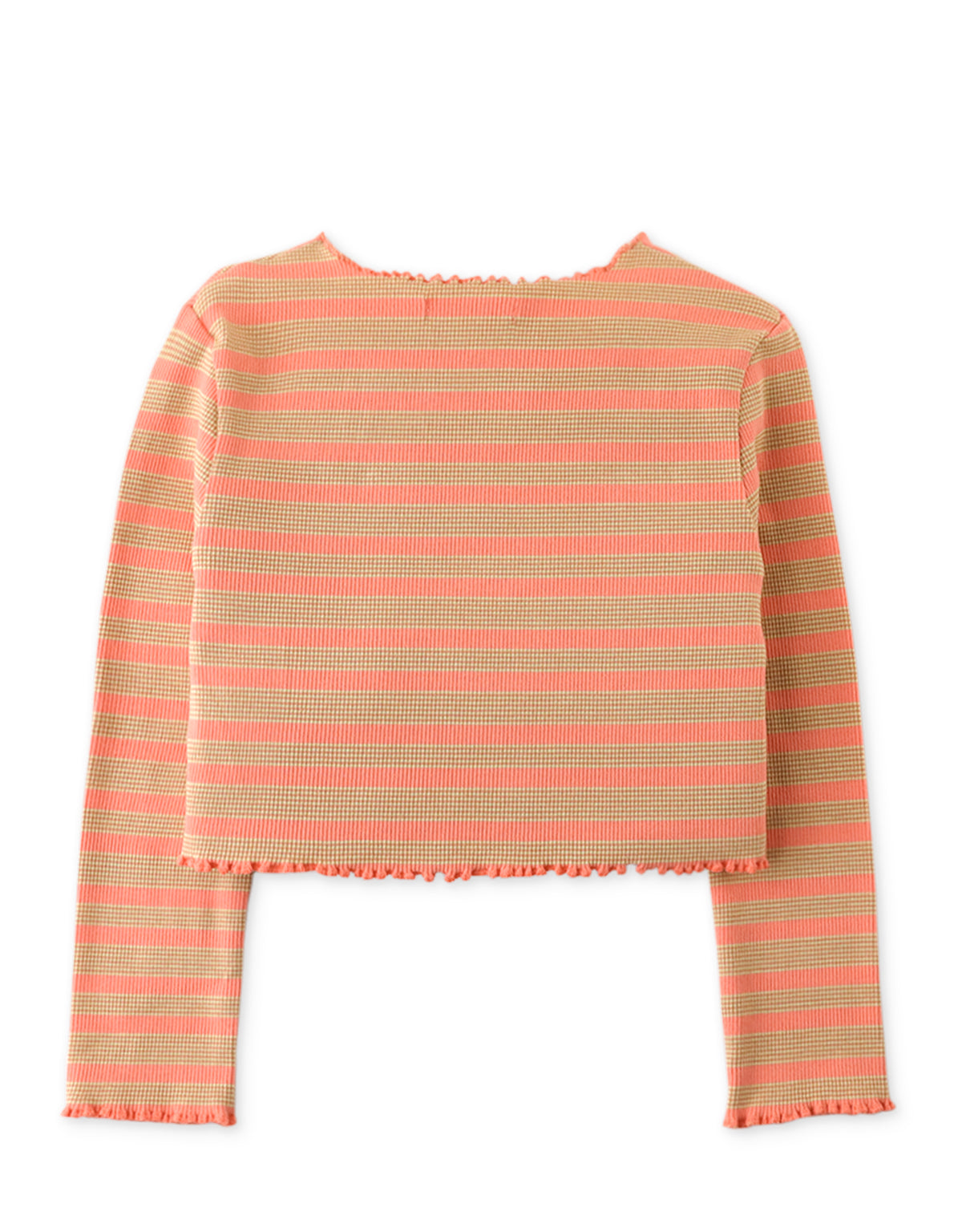 GIRLS RIBBED JERSEY CARDIGAN