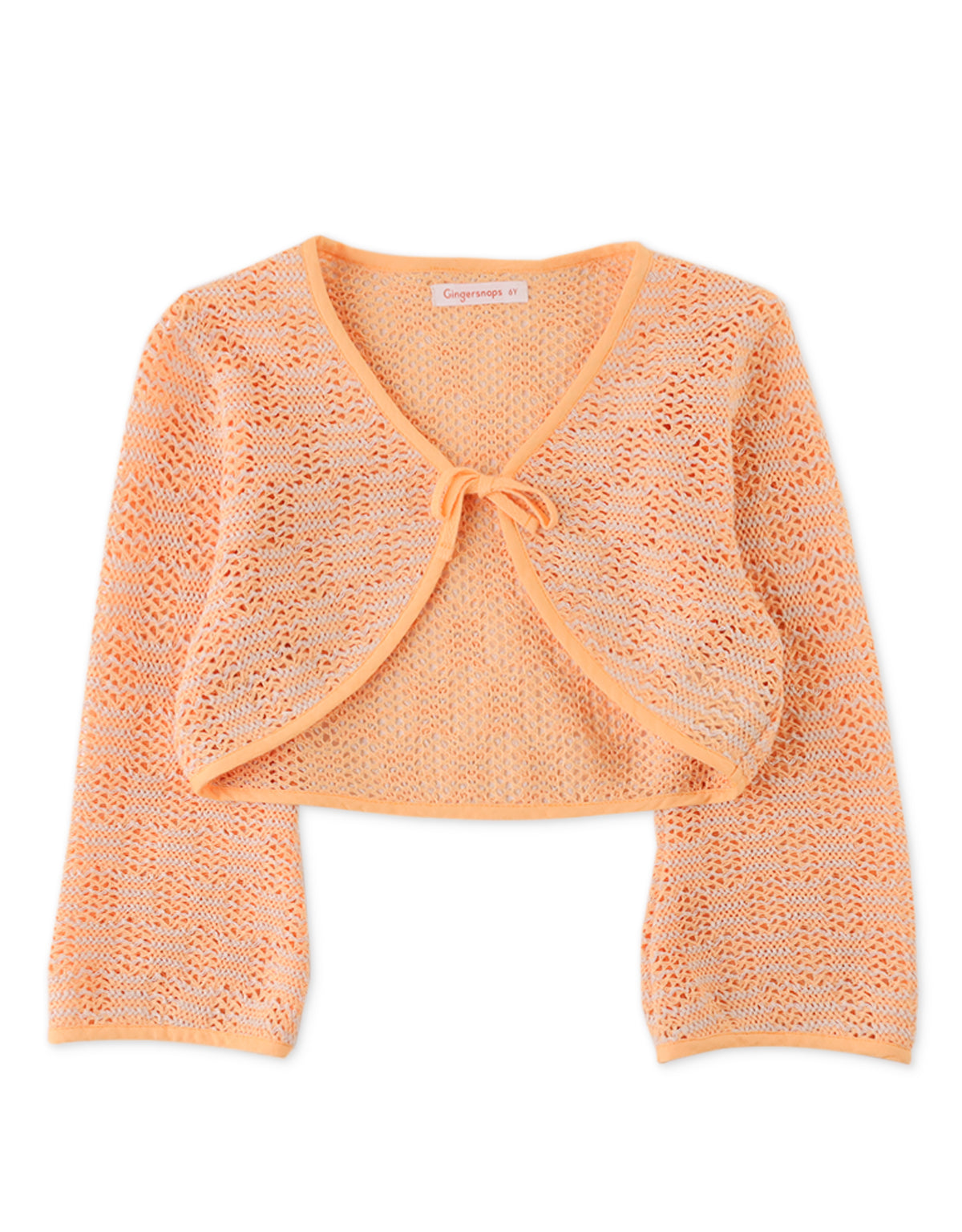GIRLS CROCHET LACE CARDIGAN