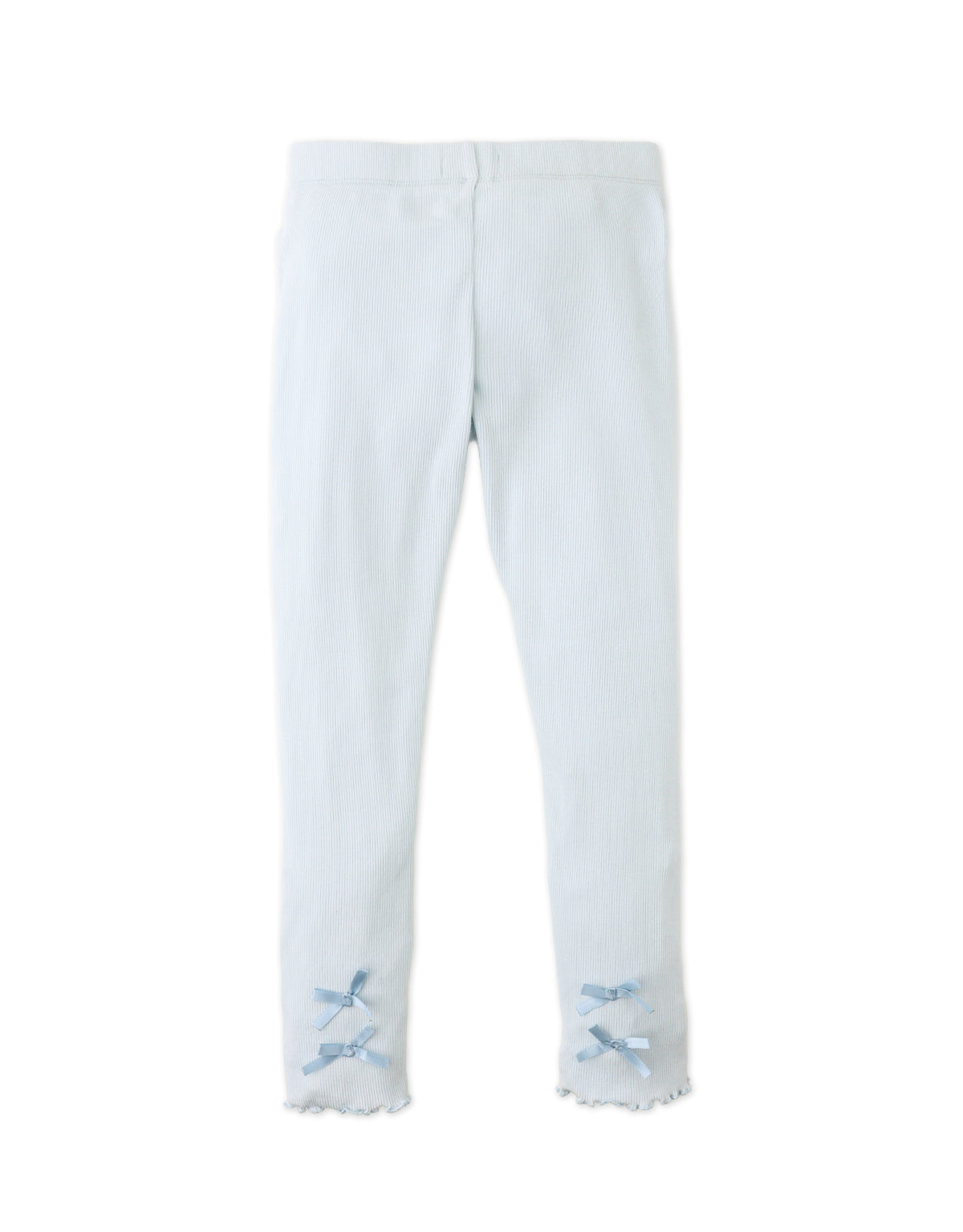 CAILEY RIBBED LEGGINGS WITH BACK BOWS