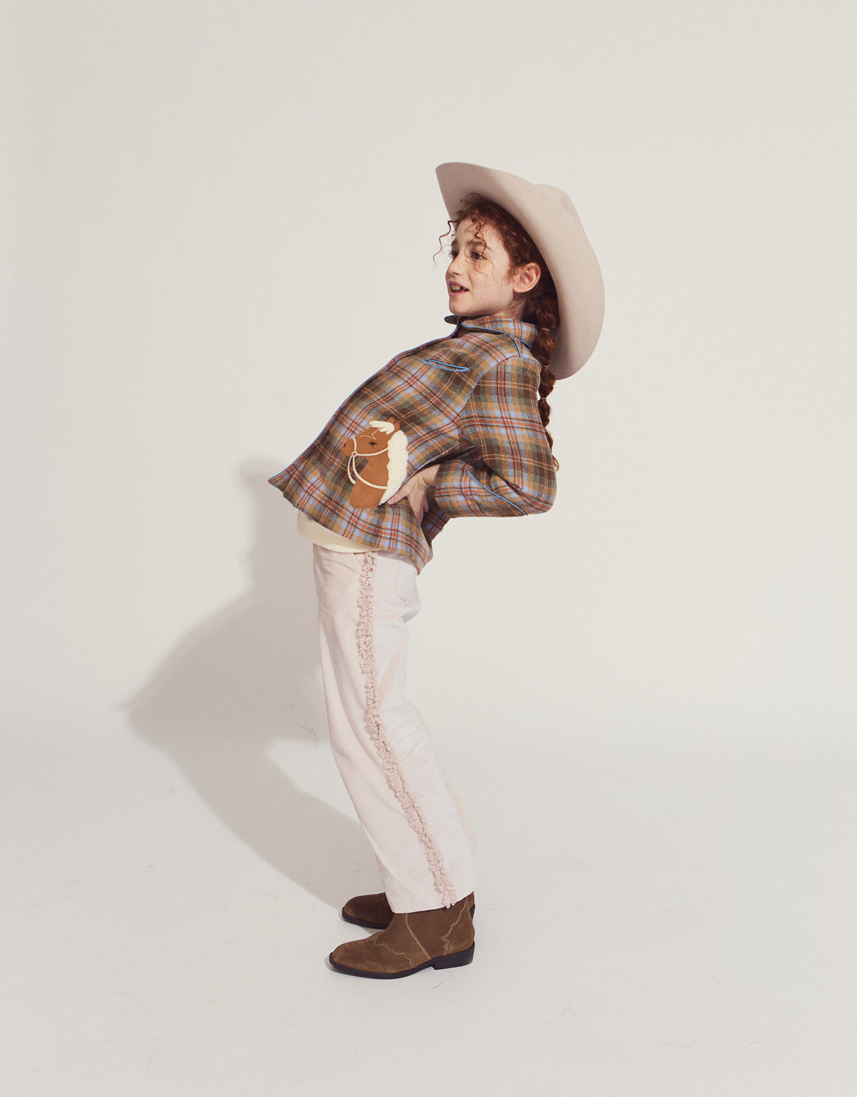 RHEA WIDE LEG PANTS MAUVE WITH TONAL TASSEL ACCENTS ON THE SIDES