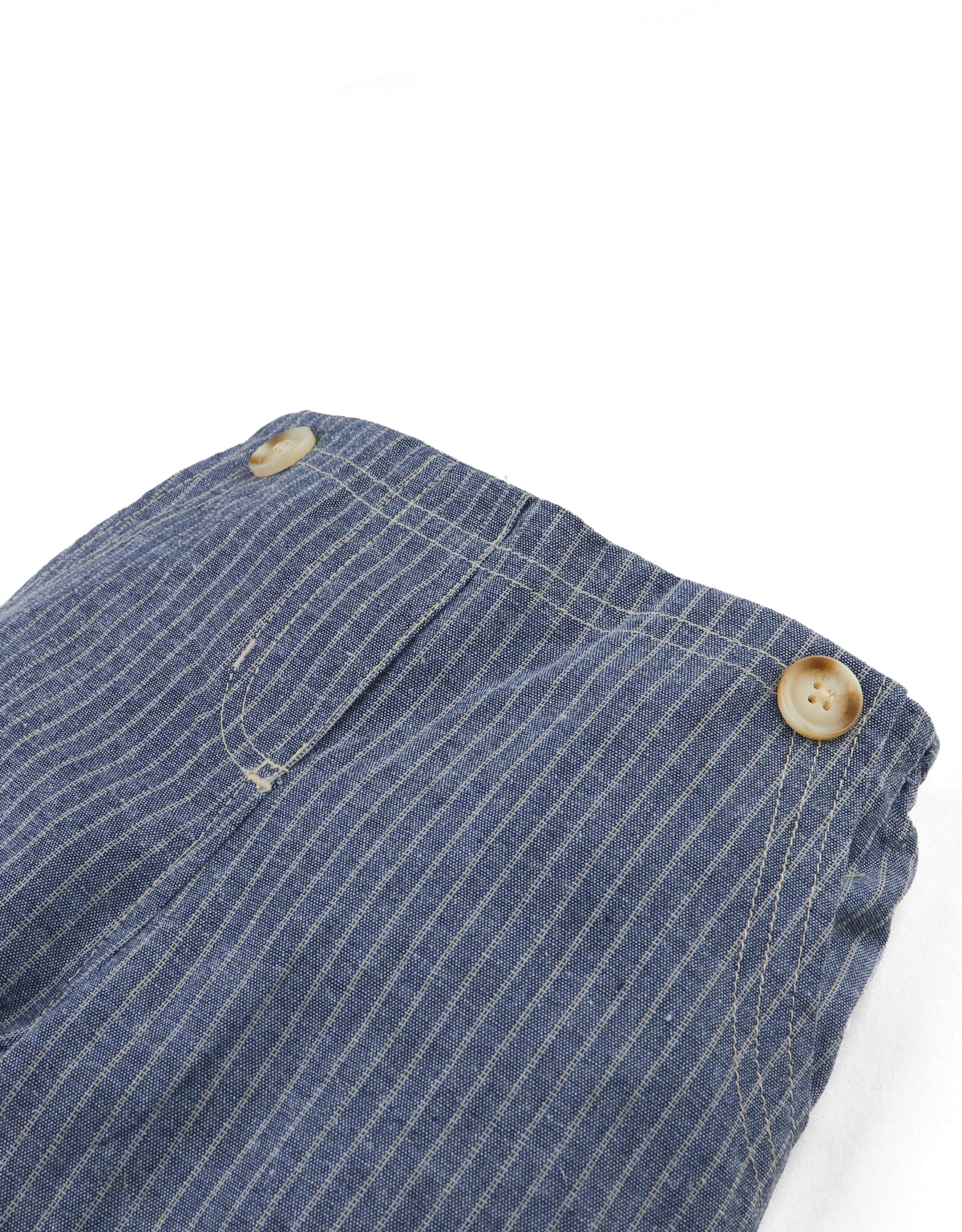 LENA LINEN- LIKE WIDE LEG PANTS WITH SAILOR DETAILS