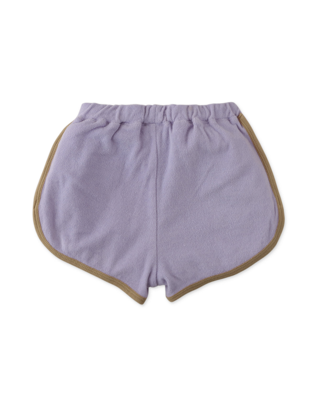 GIRLS TERRY DOPLHIN SHORTS WITH CONTRAST TRIMS