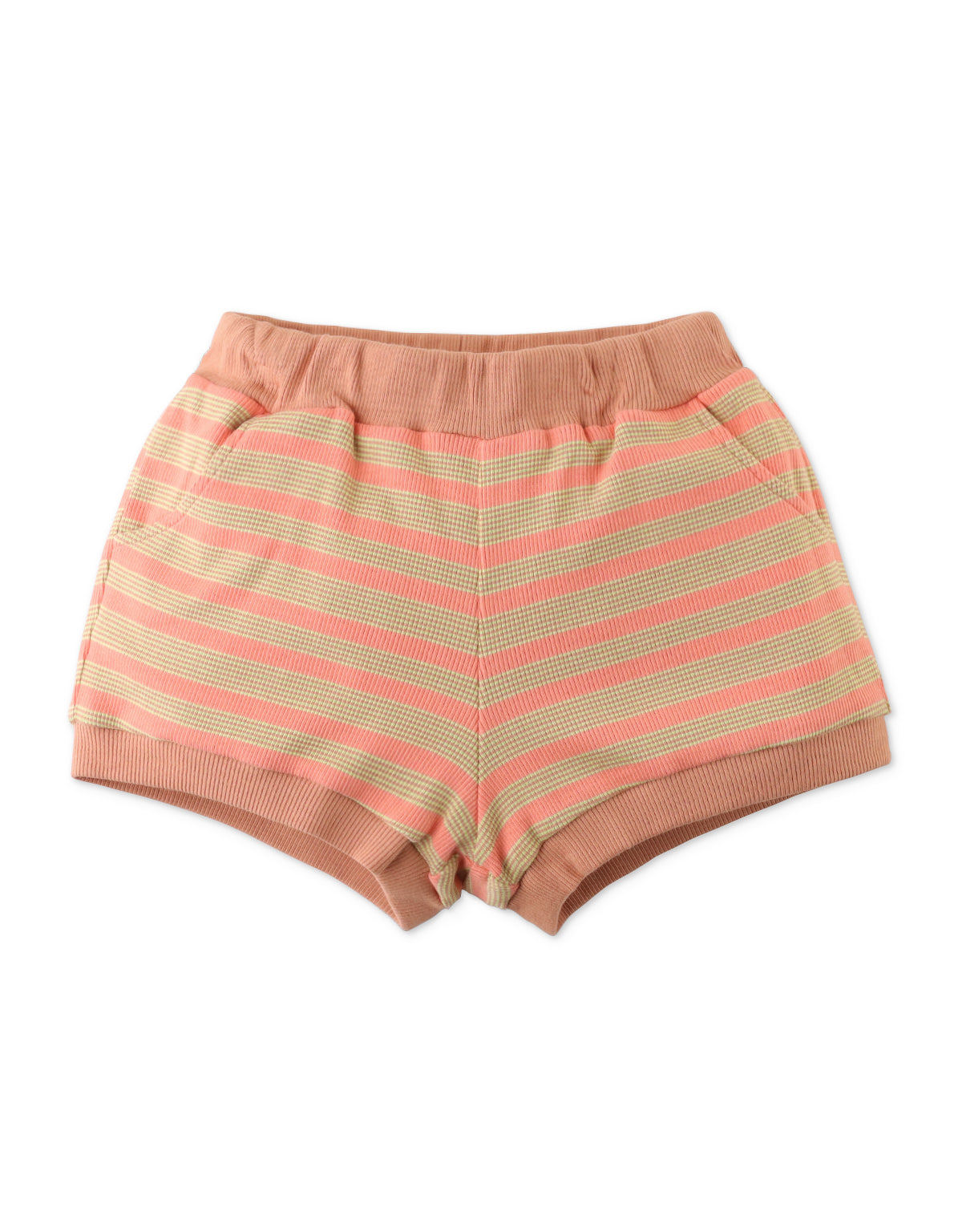GIRLS RIBBED JERSEY SHORTS