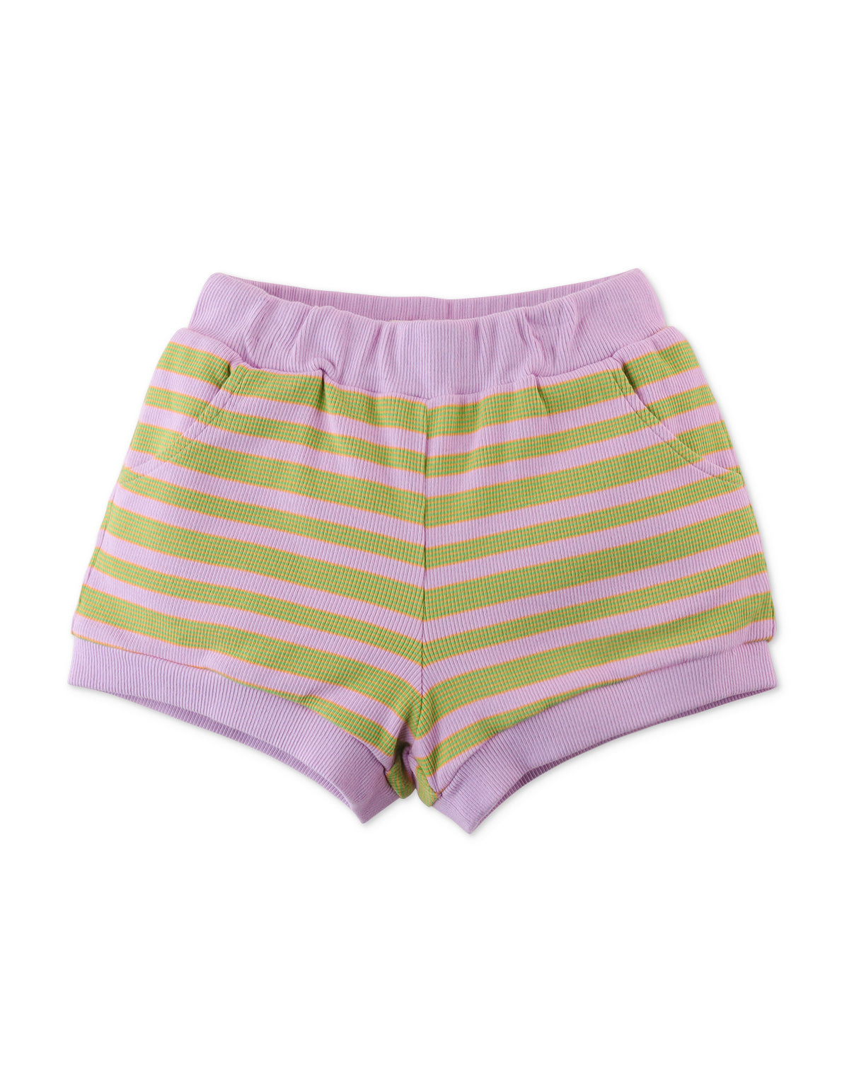 GIRLS RIBBED JERSEY SHORTS