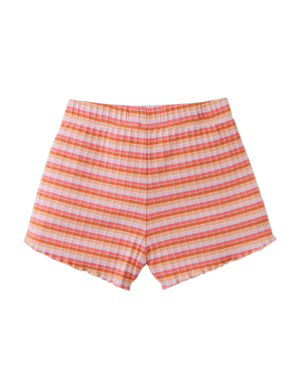 HOLLIS RIBBED SHORTS WITH GG EMBRO BADGE