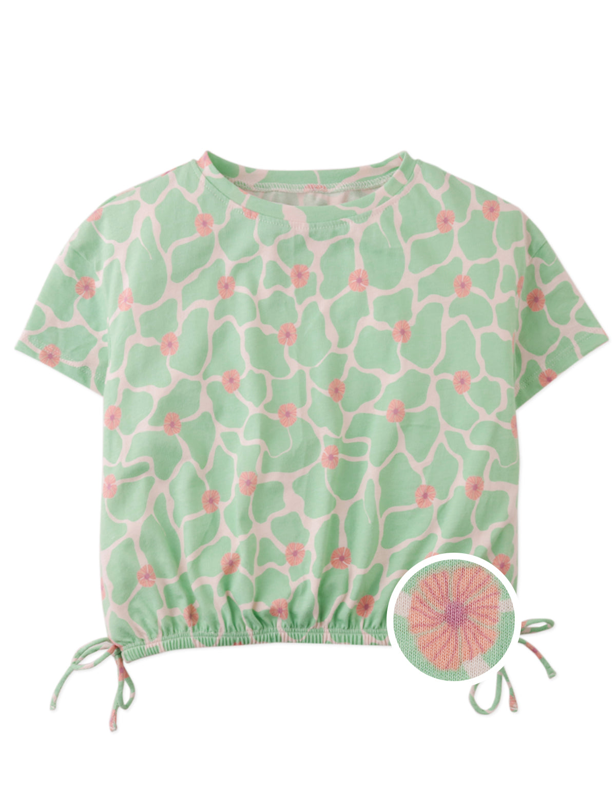 SELENE TEE WITH SIDE TIES