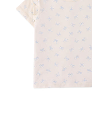Celine All-Over Print T-Shirt With Ruffles style detail