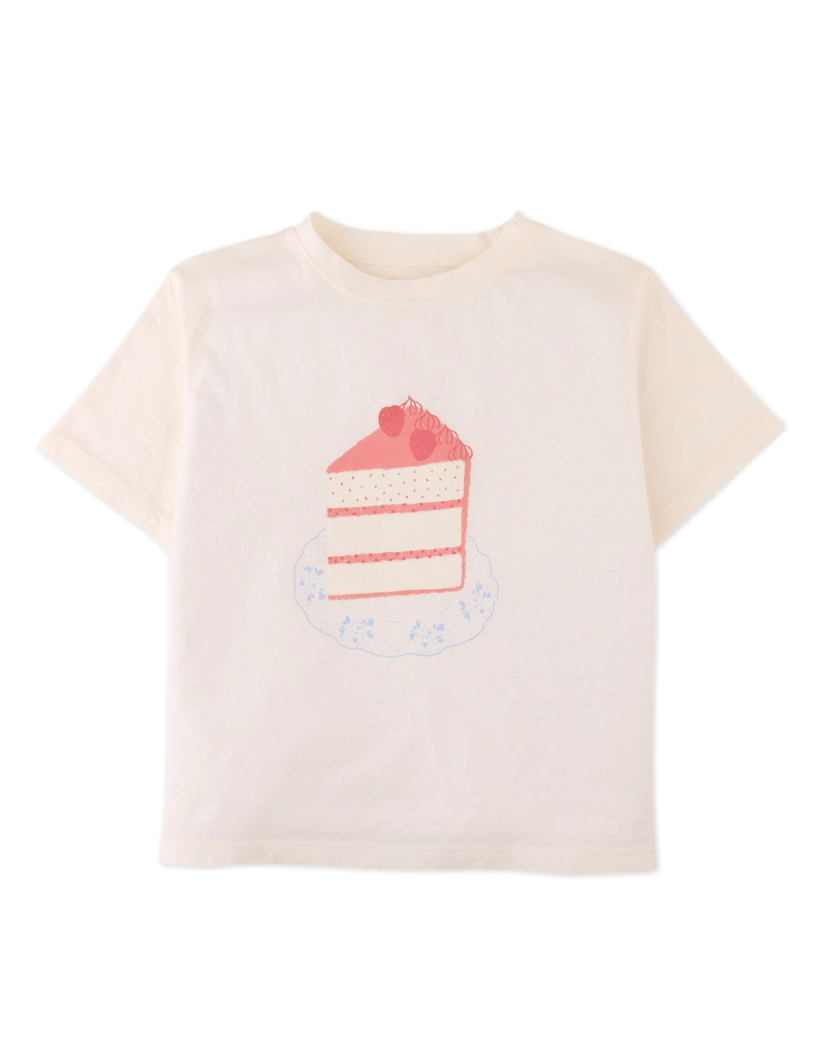 SANDY T-SHIRT WITH CAKE PRINT