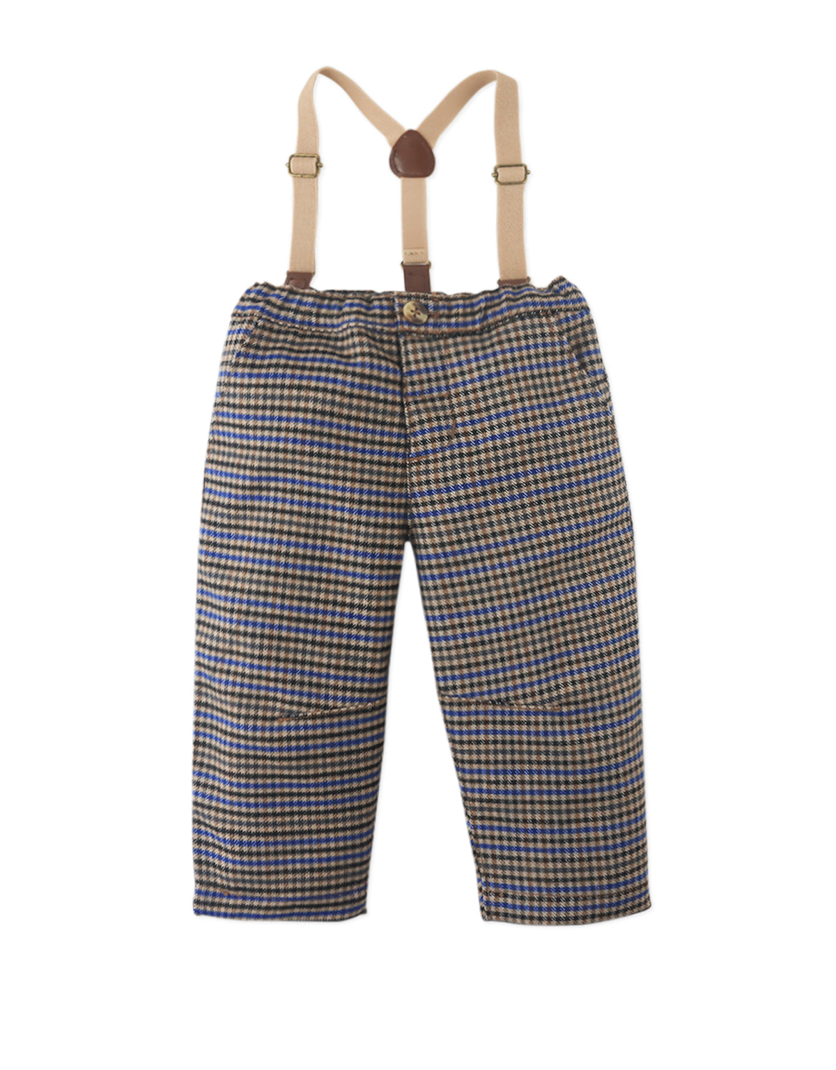 BABY LESLIE CARROT LEG PANTS SNYDER WITH SUSPENDERS