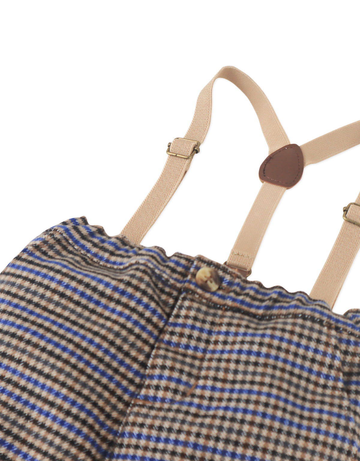 BABY LESLIE CARROT LEG PANTS SNYDER WITH SUSPENDERS