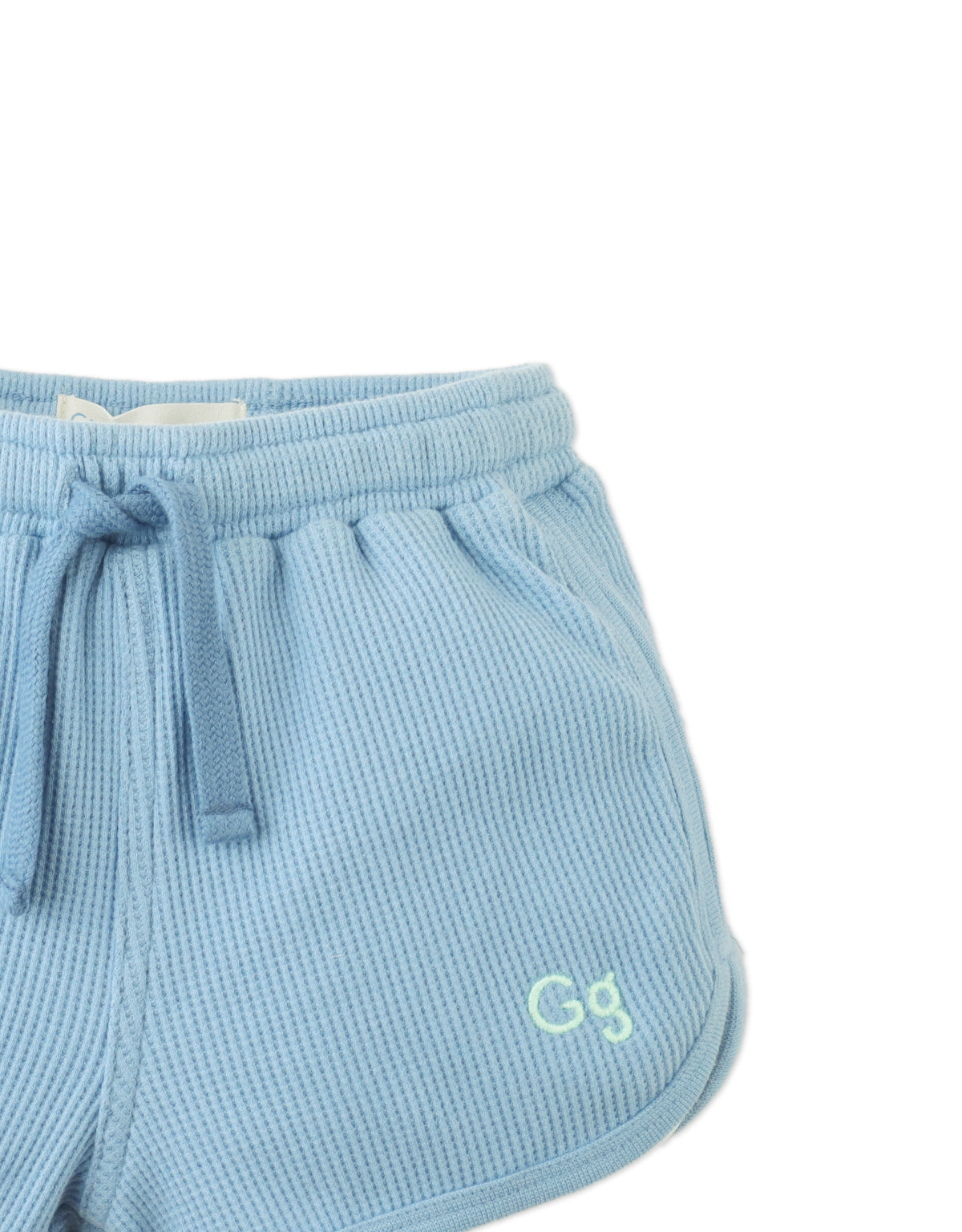 BABY FLAVIUS PULL-ON SHORTS WITH EMBROIDERED LOGO