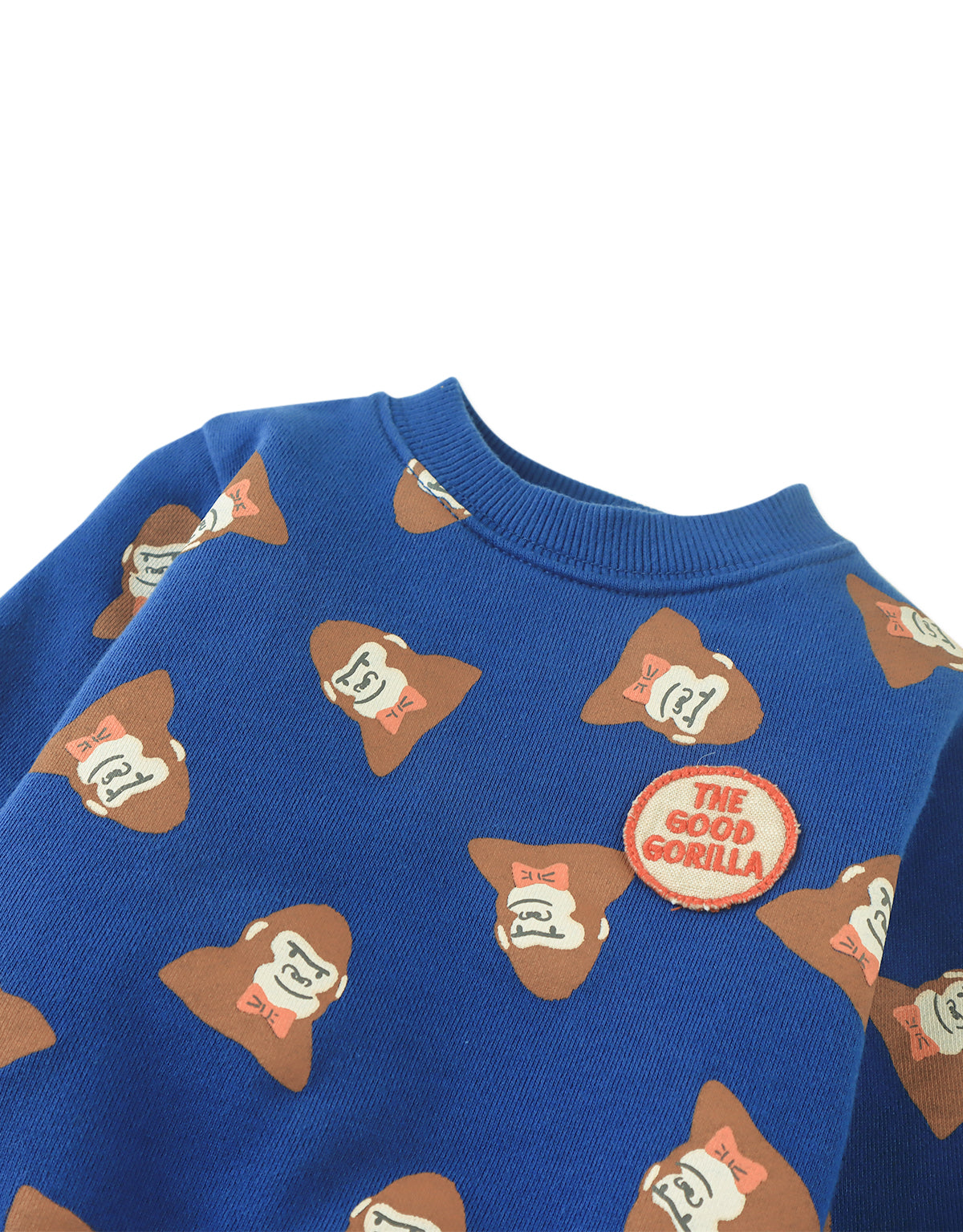 BABY CARY SWEATSHIRT KONG WITH EMBROIDERED PATCH