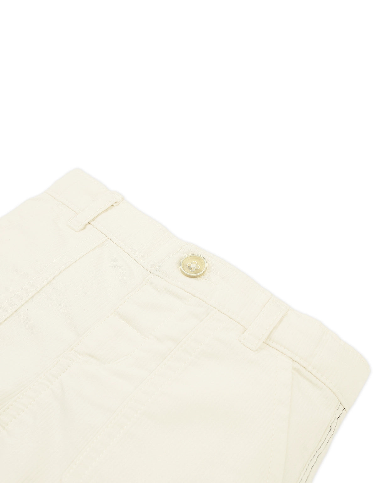 BABY BARRY SHORTS WITH PATCH POCKET AND CONTRAST STITCHING