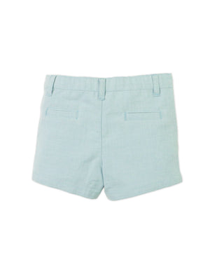 Baby Roy Linen Shorts With Back Welt Pocket outfit styling