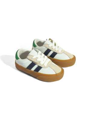 Lace-Up Striped Low-Cut Sneakers product photo