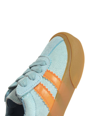 Lace-Up Striped Low-Cut Sneakers close-up detail