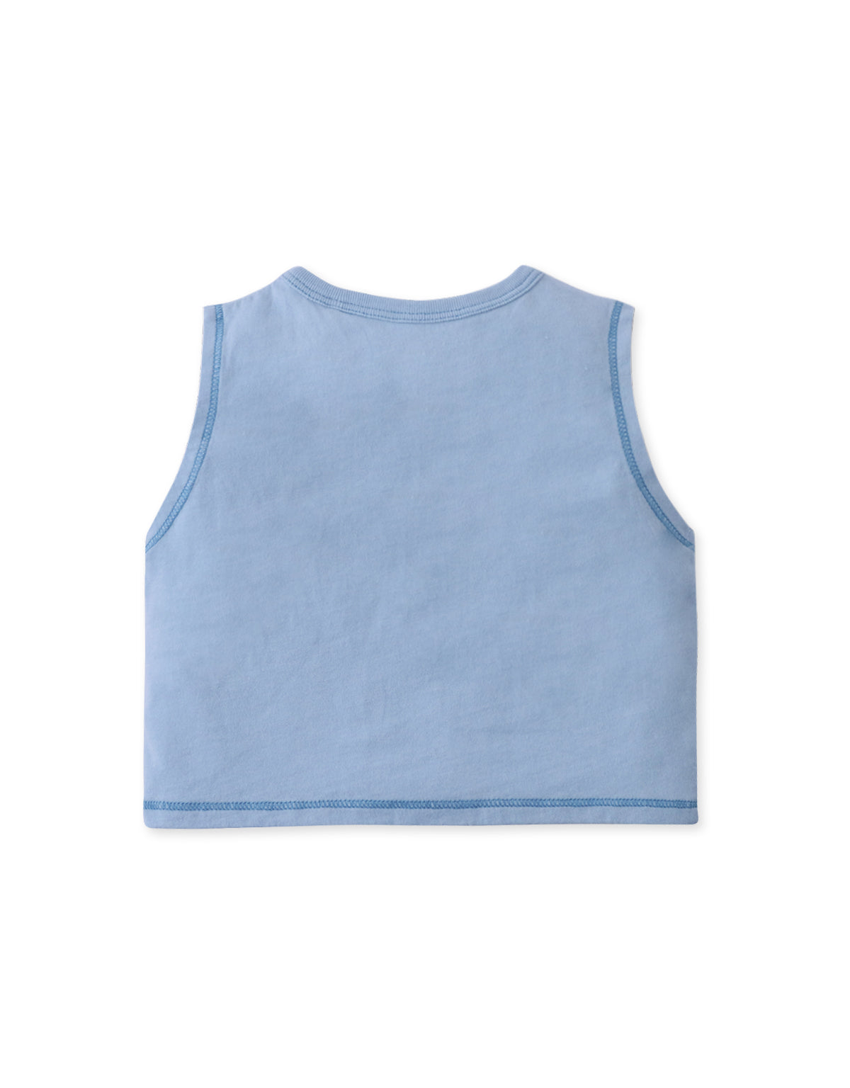 BABY BRANFORD MUSCLE TEE WITH SPREADER AND OCTOPUS PRINT