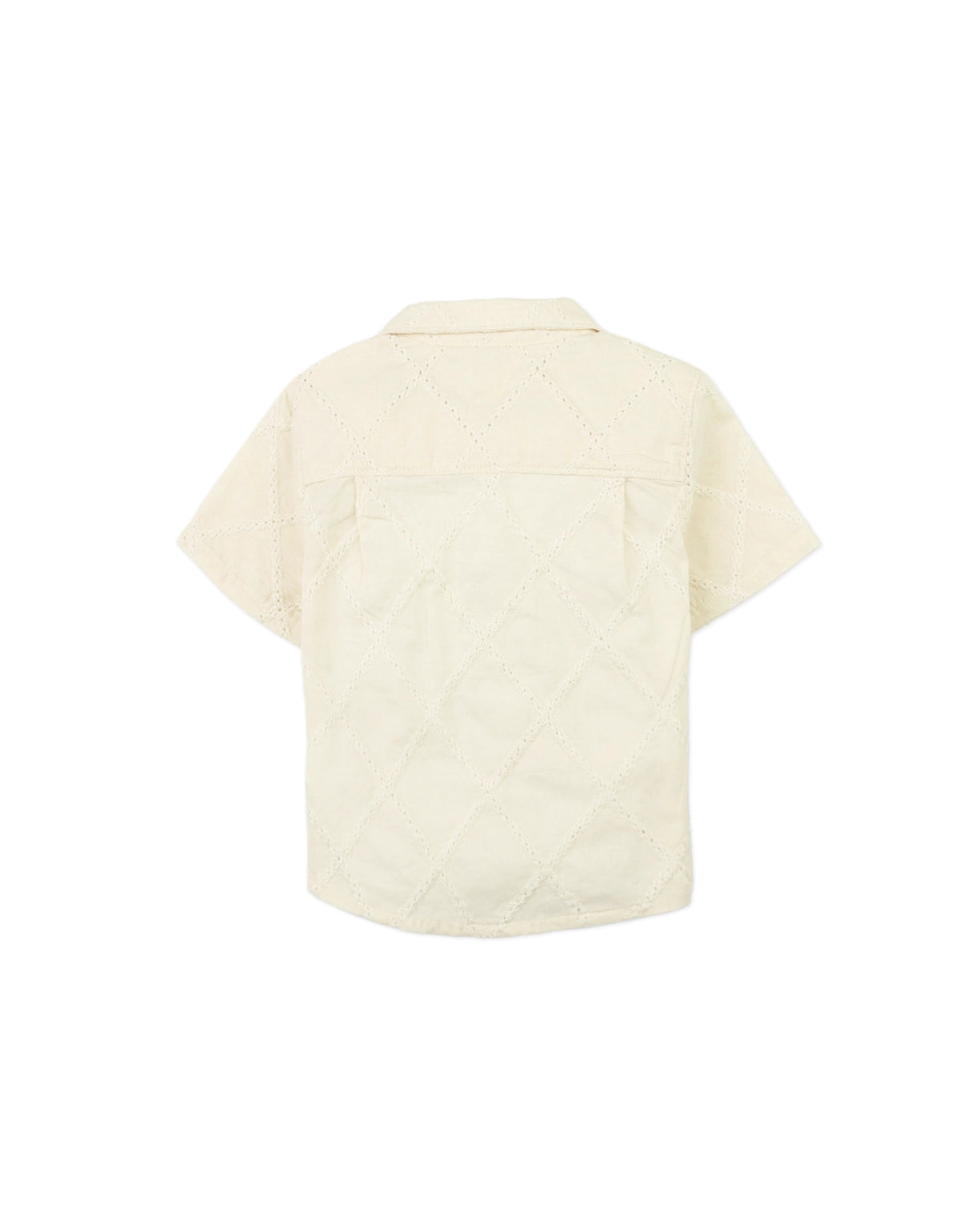BABY WILT DIAMOND EYELET EMBROIDERED SHIRT