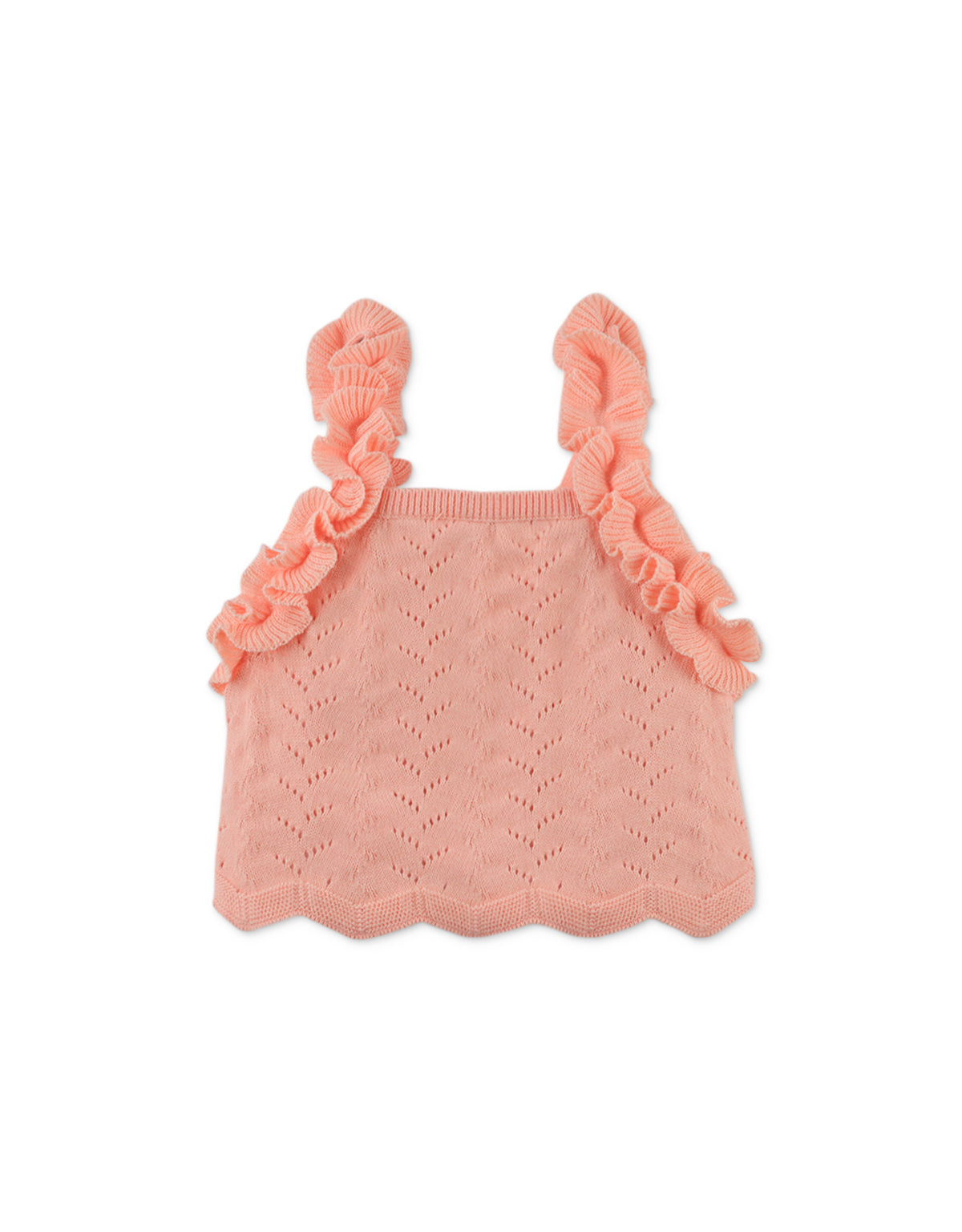 BABY ALYSSA TOP WITH RUFFLE SLEEVE